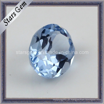 Bela Azul 108 # Spinel Diamante Sintético
